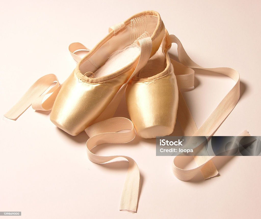 Ballerina-Schuh - Lizenzfrei Aufführung Stock-Foto