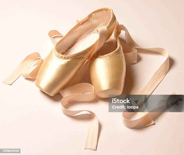 Ballet Shoes Stock Photo - Download Image Now - Adult, Art, Art And Craft
