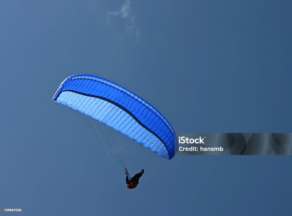 Paragliding - Lizenzfrei Blau Stock-Foto