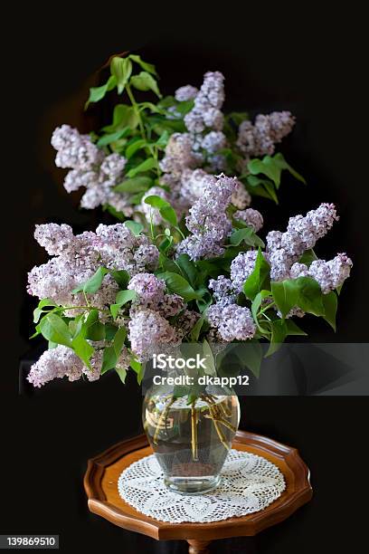 Ramo De Lilacs Resorte Foto de stock y más banco de imágenes de Croché - Croché, Jarrón, Alambique - Herramientas industriales