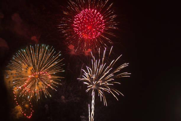 istock Fireworks at night on 4th of July 1398695792