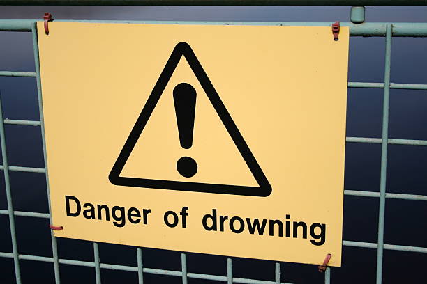 istock Danger of drowning sign 139870302