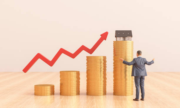 The increase in housing prices