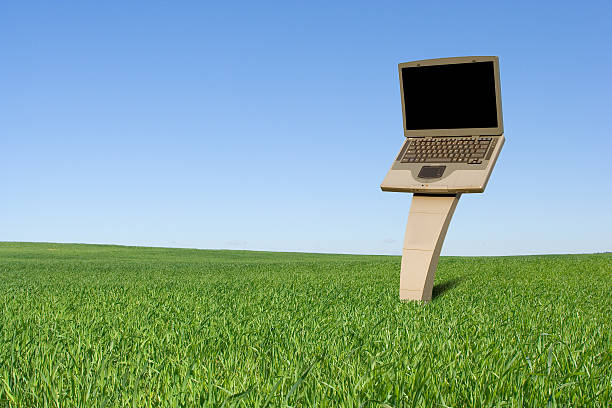 istock Billboard on the green field 139870397