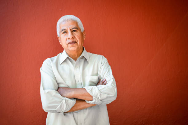 istock Portrait of senior man 1398704566