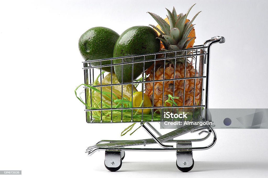 O carrinho de frutas 1 - Royalty-free Acordo Foto de stock