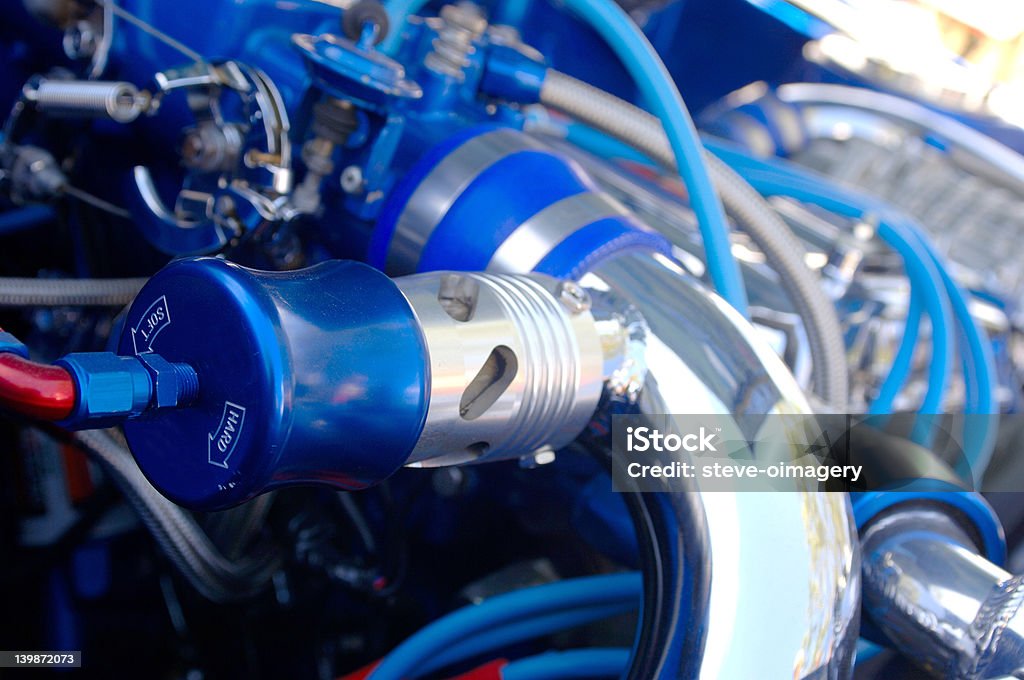 Válvulas de descarga - Foto de stock de Azul royalty-free