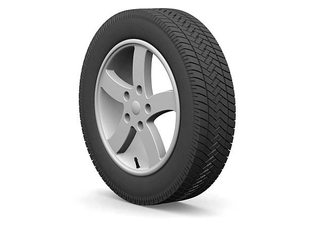 istock Digital car wheel isolated on white  139872843