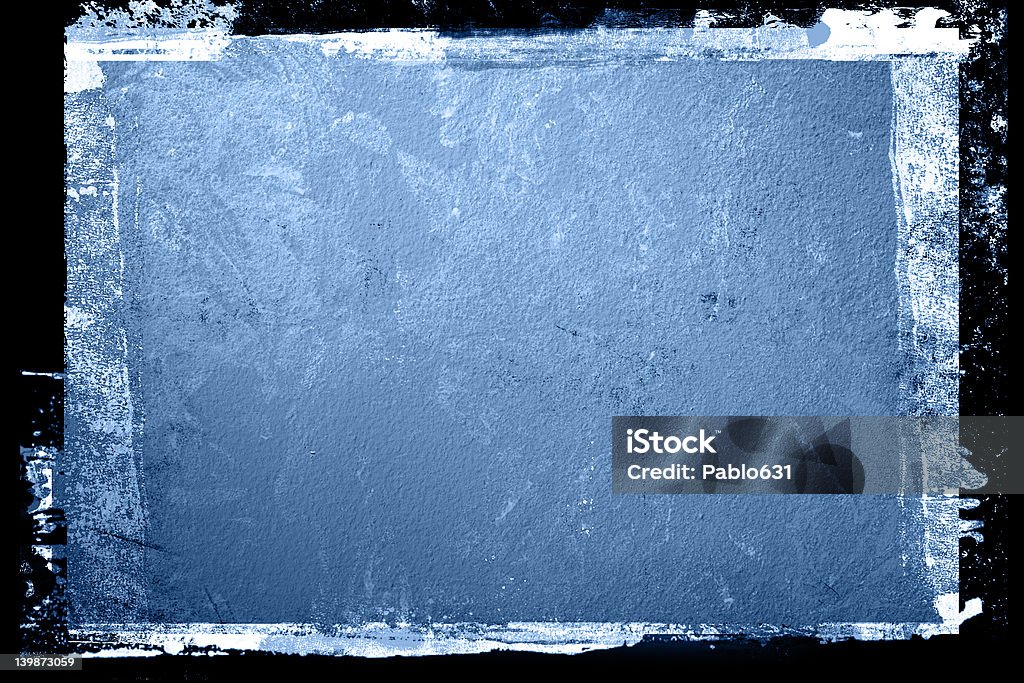 La pared Grunge con textura de fondo con frontera - Foto de stock de Abstracto libre de derechos