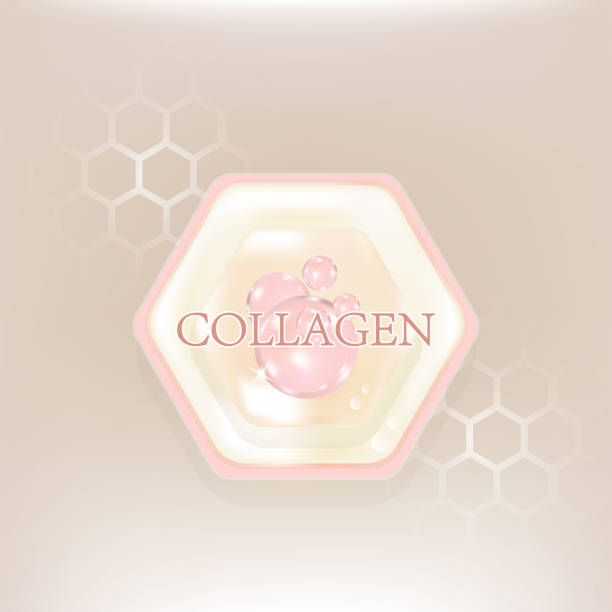istock Hyaluronic acid skin solutions ad, white collagen serum drop with cosmetic advertising background ready to use 1398737849