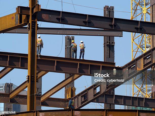 Construction Work In Macau Stock Photo - Download Image Now - Blue-collar Worker, China - East Asia, Construction Industry