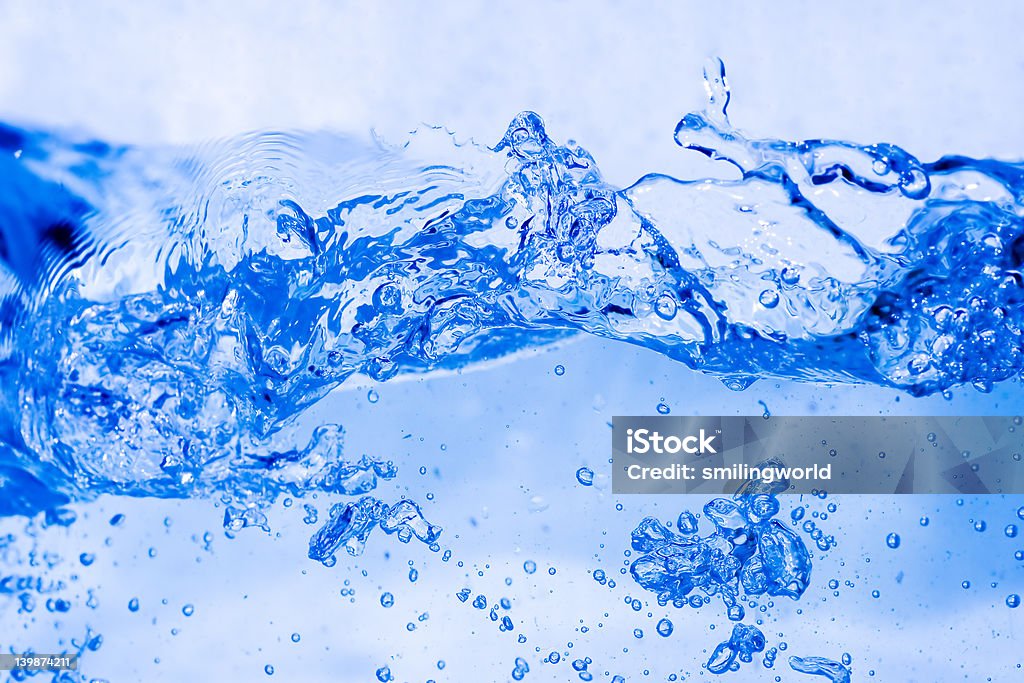 液体シリーズ：水の背景 1 - しずくのロイヤリティフリーストックフォト