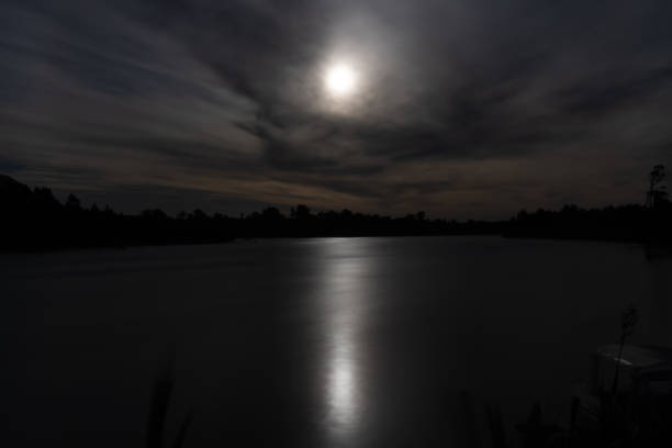 istock Darkness falls in sky above Lake McKerrow 1398742131