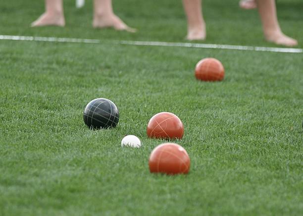 istock Bocce Balls on the Field 139874224