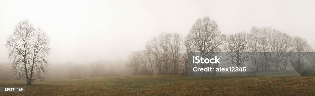 Туман panorama - Стоковые фото Бог роялти-фри