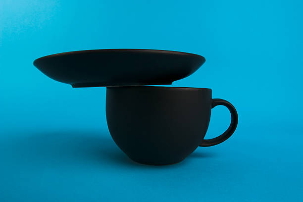 Cup and Saucer (1) stock photo