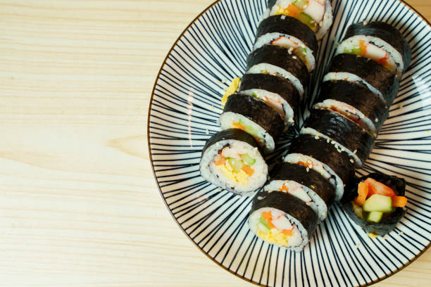 istock Korean Seaweed Rice Rolls.Kimbap 1398752122