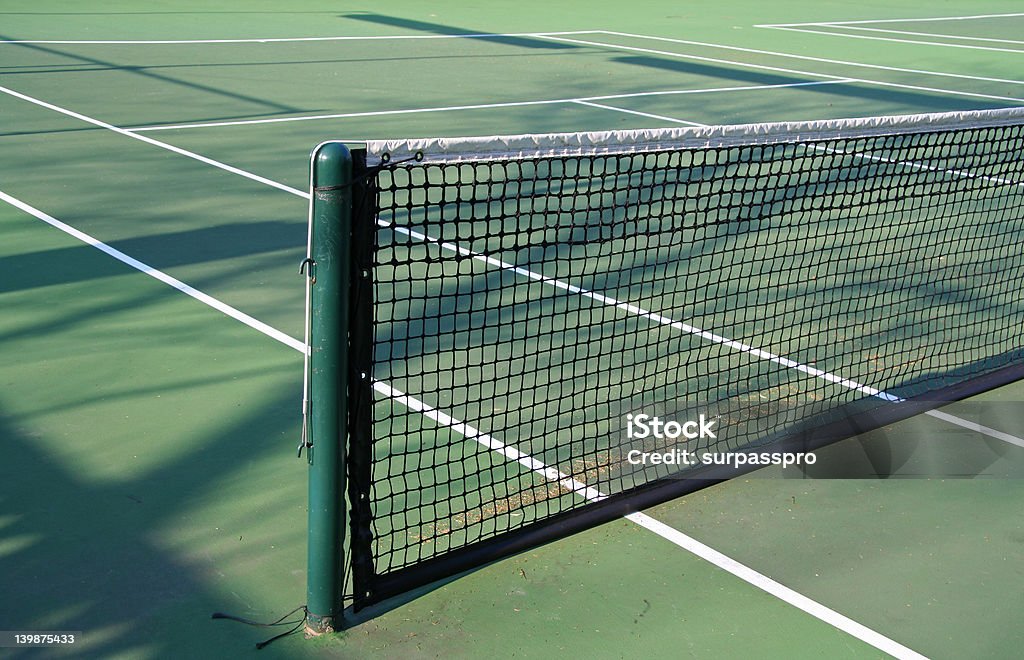 Siatka do tenisa - Zbiór zdjęć royalty-free (Fotografika)