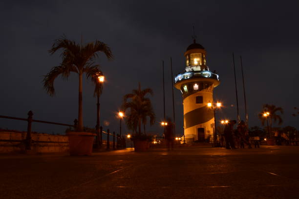 Guayaquil, Ecuador - 01 januaru 2017: Las Penas Guayaquil, Ecuador. Las Penas Lighthouse (Las Penas Lighthouse).