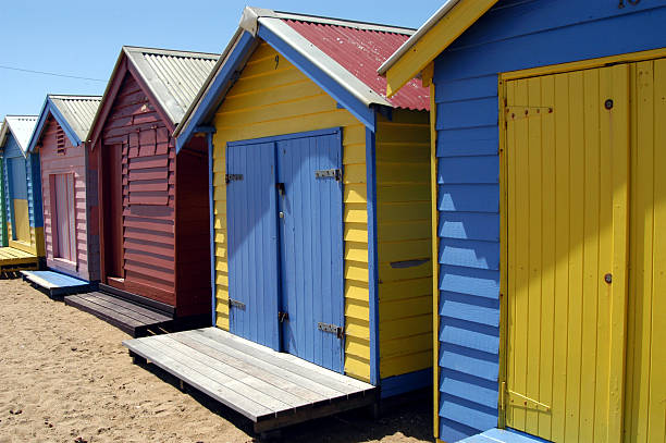 istock Colorful Beach houses 139875565
