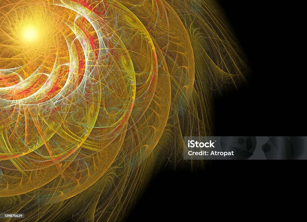 Golden Abstract illustration with high detail Abstract Stock Photo