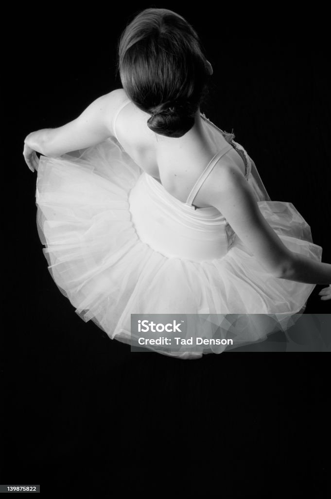 Ballerina da parte de trás de peso corporal - Royalty-free Ballet Foto de stock