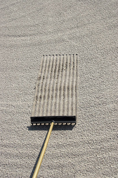 golf rake stock photo