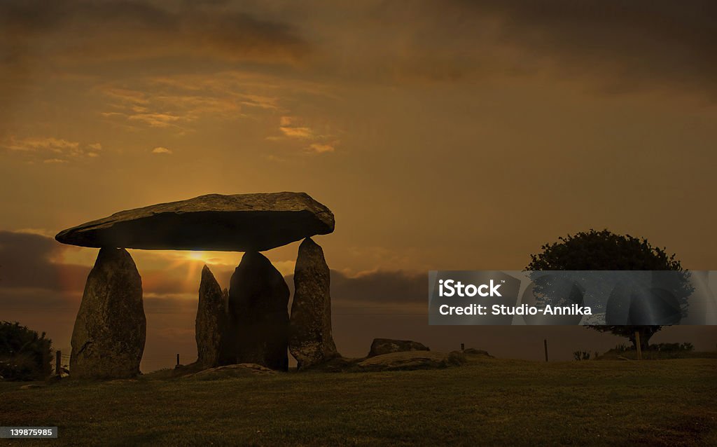 Pentre Ifan - Zbiór zdjęć royalty-free (Dolmen)