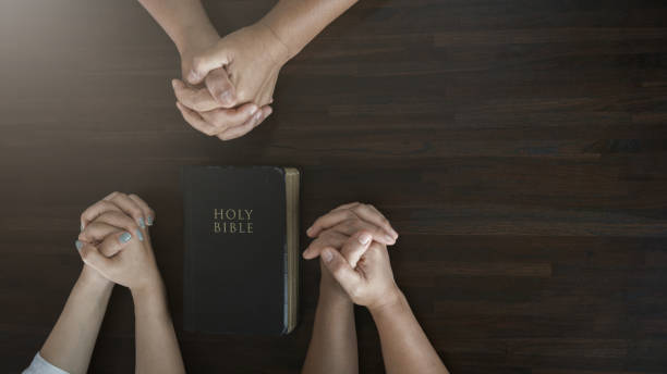 istock Hands praying, spirtuality and religion, Religious concepts. 1398763873