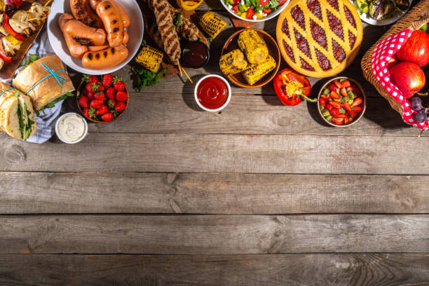 istock Various picnic food and drink 1398765287