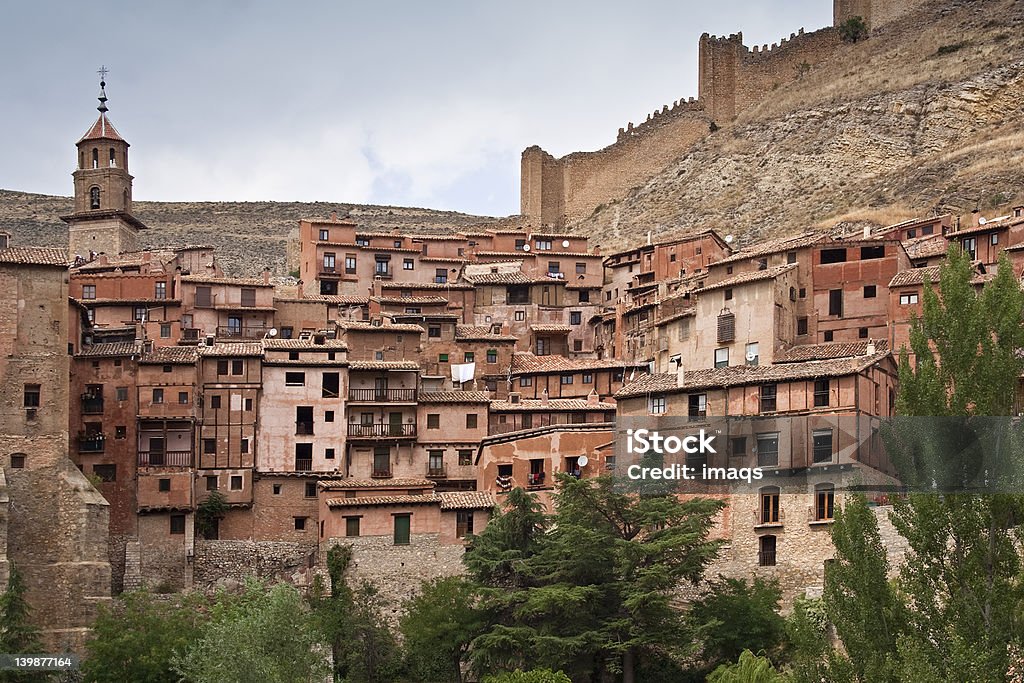 Albarracin A view of the village of Albarracin,  in Teruel, Spain. Albarracin Stock Photo