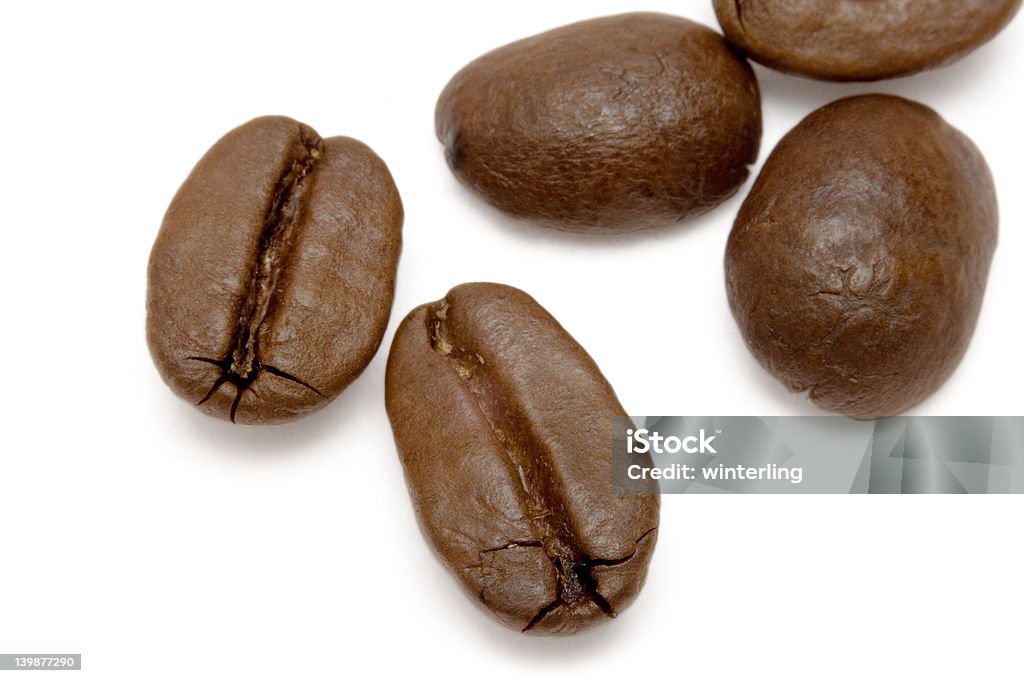 Dispersada granos de café - Foto de stock de Adicción libre de derechos