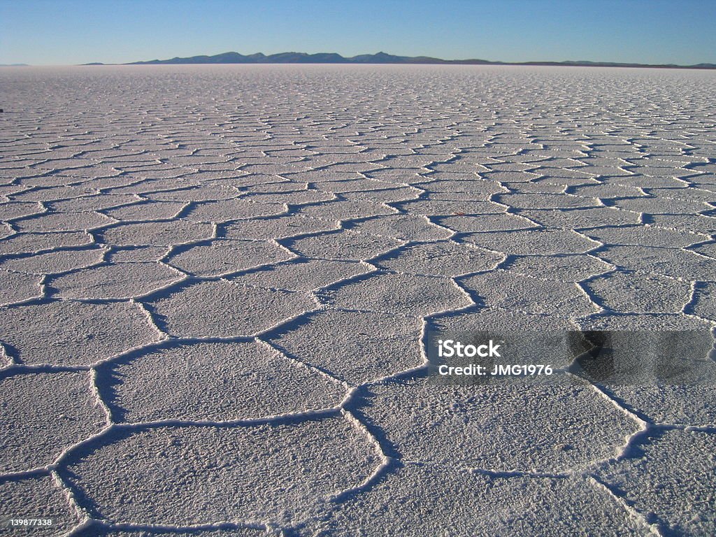 Salt Flat Muster - Lizenzfrei Bizarr Stock-Foto