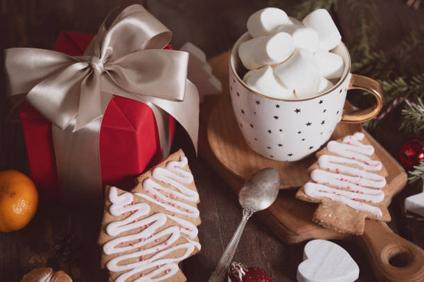 istock cup of coffee and marshmallows 1398778155