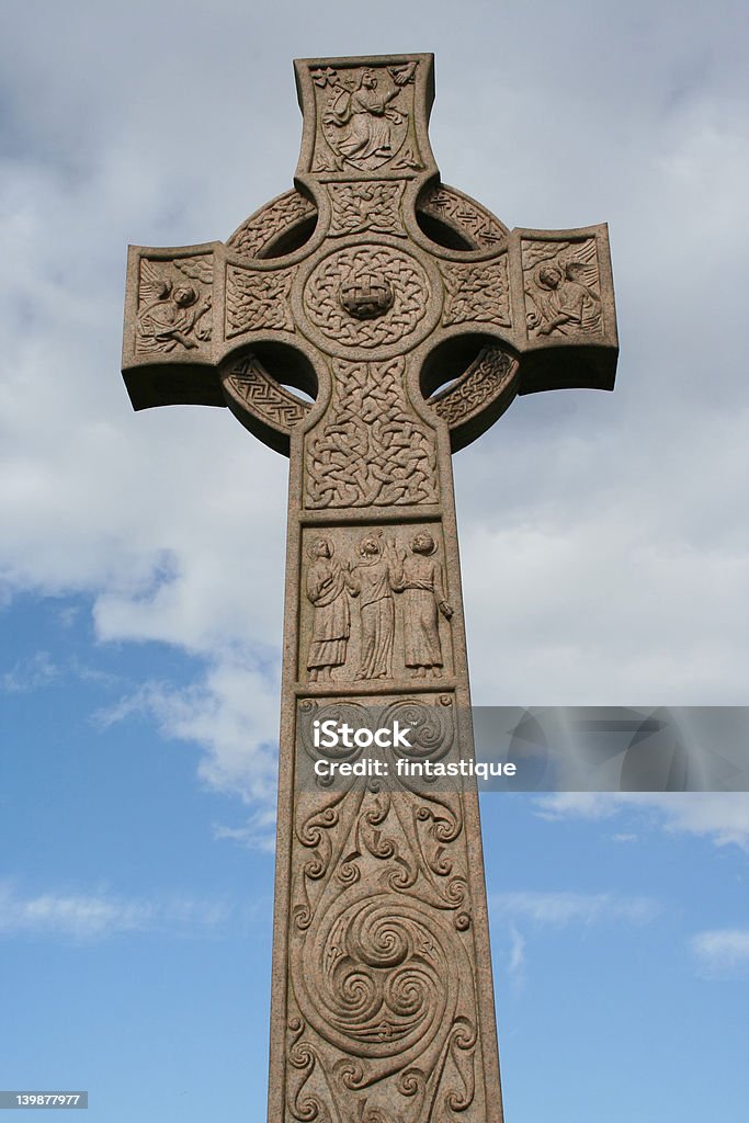 Кельтский крест, Necropolis - Стоковые фото Кельтский крест роялти-фри