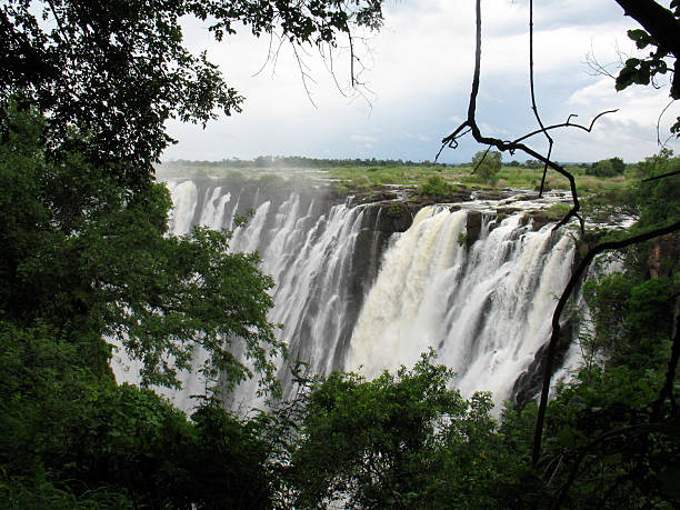 Zambia_livingstone_victoria_falls3 스톡 사진