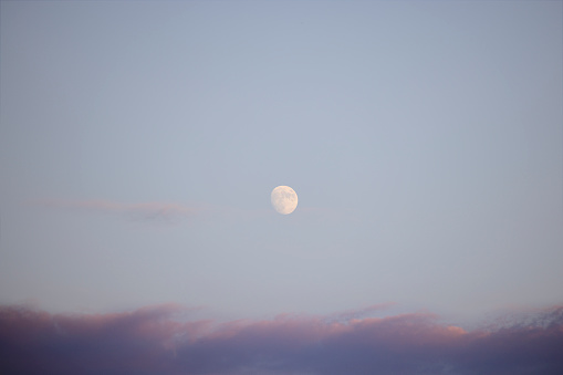 moon and beautiful sky