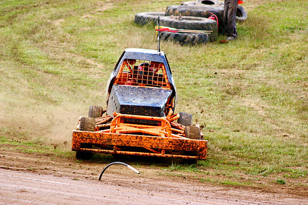 istock Stock cart skidding 139878347