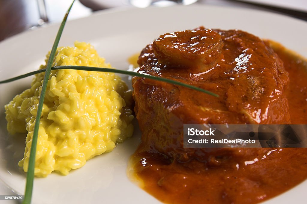 Osso bucco - Photo de Assiette libre de droits