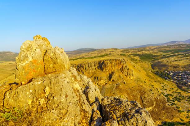 istock Rocks and the cliffs of Mount Nitai, in mount Arbel 1398785339
