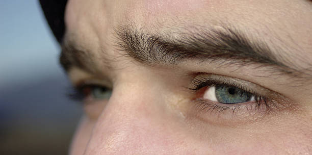 istock Blue eyes of a man 139878640