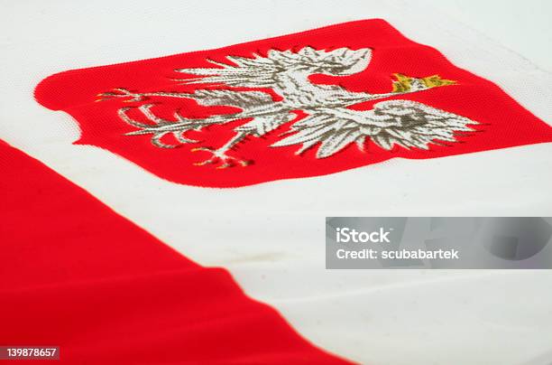 Bandiera Della Polonia - Fotografie stock e altre immagini di Aquila - Aquila, Bandiera, Bandiera della Polonia