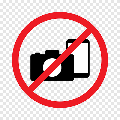 No camera photo sign icon simple design