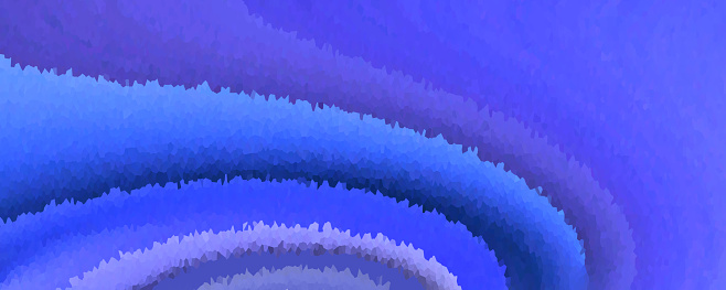 Abstract blue gradient crystal background.