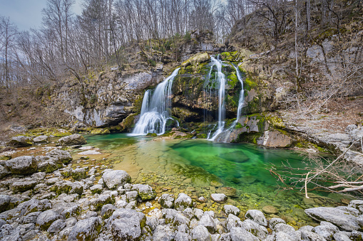 Waterfall Virje (Slap Virje), Triglavski national park, Slovenia