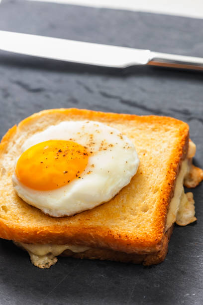 istock toast with cheese served with fried egg 1398788999