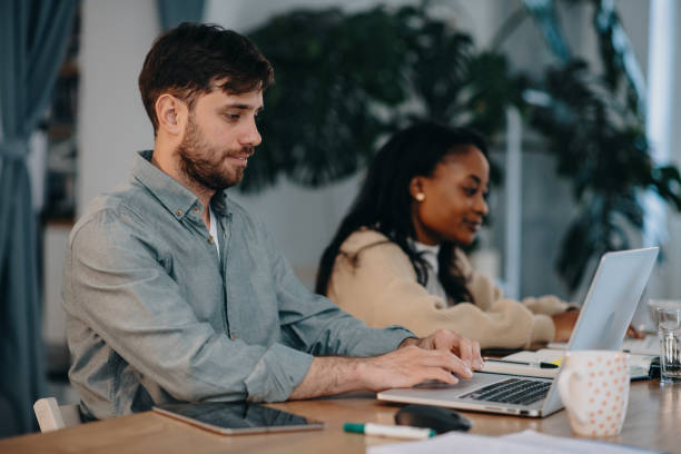 istock Serious business people working in office 1398790066