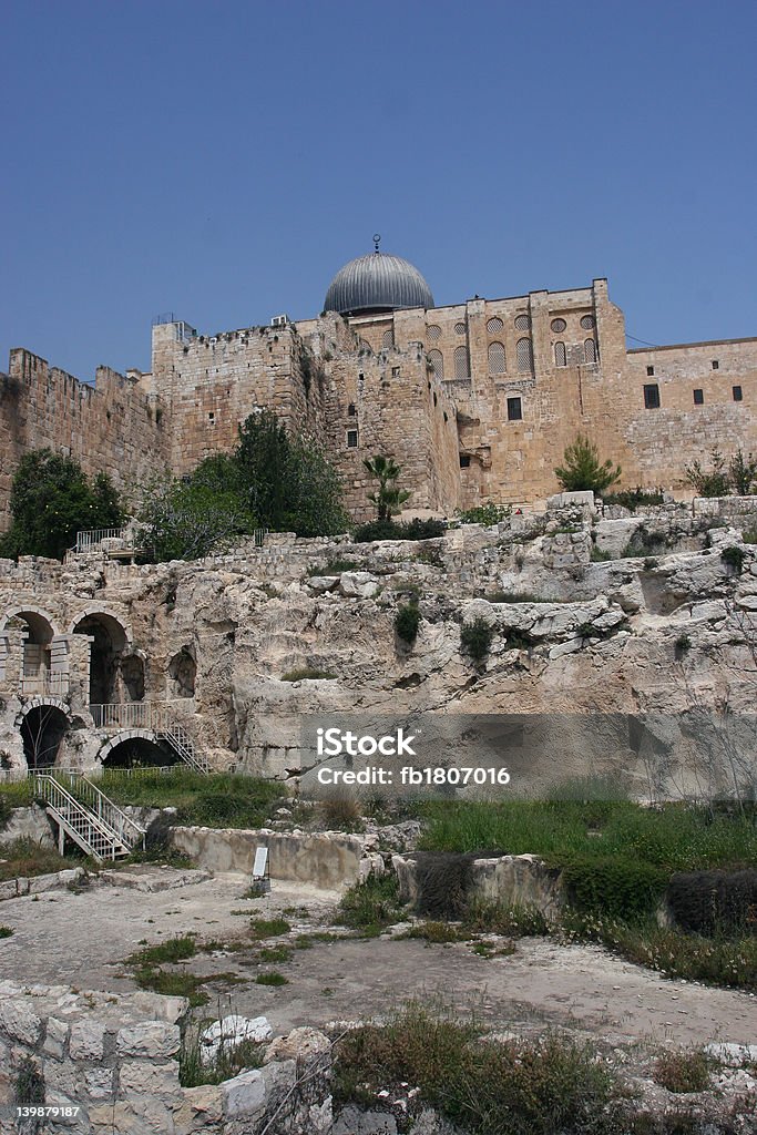 Moschea di Al Aqsa - Foto stock royalty-free di Capitali internazionali