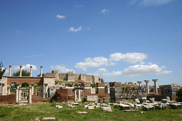 Basilica of St. John stock photo