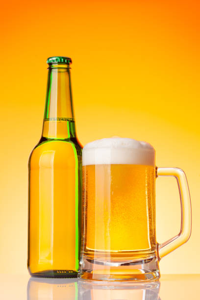 istock Beer bottle and glass 1398797883